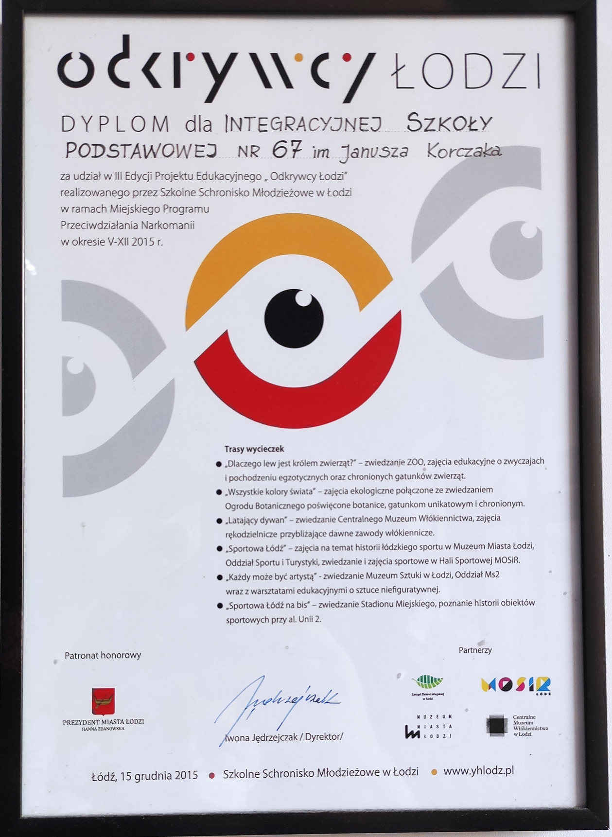Aktualności - INTEGRACYJNA SZKOŁA PODSTAWOWA NR 67 IM. JANUSZA KORCZAKA