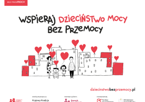 plakat dzieciństwo bez przemocy