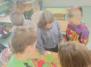 Zajęcia czytelnicze w ramach kampanii "Dzieciństwo bez Przemocy"