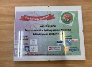 Ogólnopolski projekt Edukacyjny - EUROPA I JA