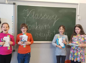 Klasowy konkurs recytatorki