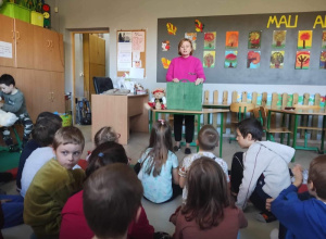 Biblioteka szkolna i świetlica organizują Dzień Pluszowego Misia