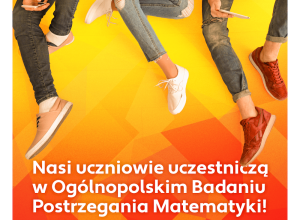 Wspieramy Ogólnopolskie Badanie Postrzegania Matematyki
