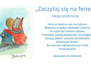 Akcja czytelnicza „Zaczytaj się na ferie”