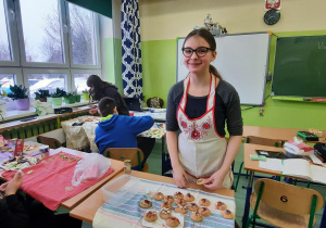 Podczas dekorowania ciastek w klasie 5a