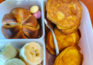 Dyniowe drugie śniadanie.