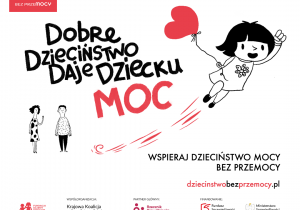 plakat dzieciństwo bez przemocy
