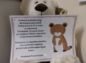 Misiowe warsztaty dla przedszkolaków