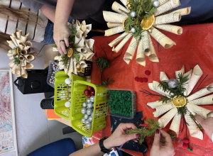 Warsztaty świąteczne w klasie 6 a