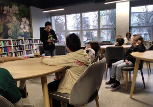 klasa 1 c w bibliotece publicznej