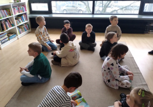 klasa 1 c w bibliotece publicznej