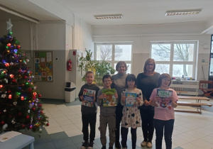 uczniowie nagrodzeni w konkursie