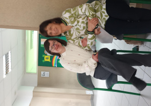 Pani Małgorzata z mamą