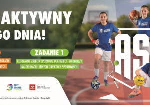 plakat informujący o zajęciach