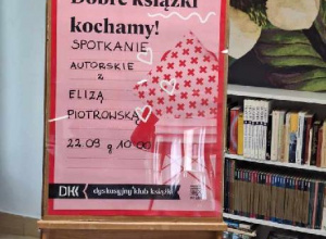 Spotkanie autorskie z Elizą Piotrowską