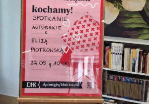 informacja o spotkaniu autorskim