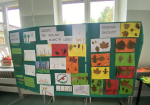 Dzień drzewa - prace uczniów
