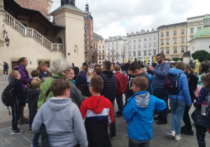 grupa uczniów Kraków - Stare Miasto