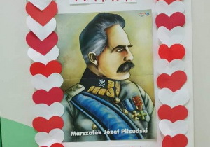 Plakat z Marszałkiem Józefem Piłsudskim