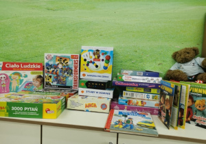 Dary dla Domu Dziecka - gry planszowe, zabawki, książki