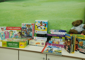 Dary dla Domu Dziecka - gry planszowe, zabawki, książki