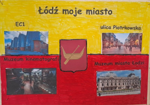 plakat "Łódź moje miasto"