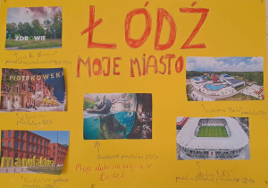 plakat "Łódź moje miasto"