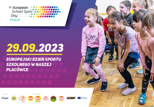Plakat projektu Europejski dzień sportu szkolnego