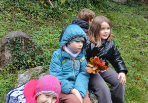 Na zdjęciu uczniowie.